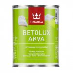 Купить Отзывы о Tikkurila БЕТОЛЮКС АКВА А водоразбавляемая краска для пола 0,9л с доставкой